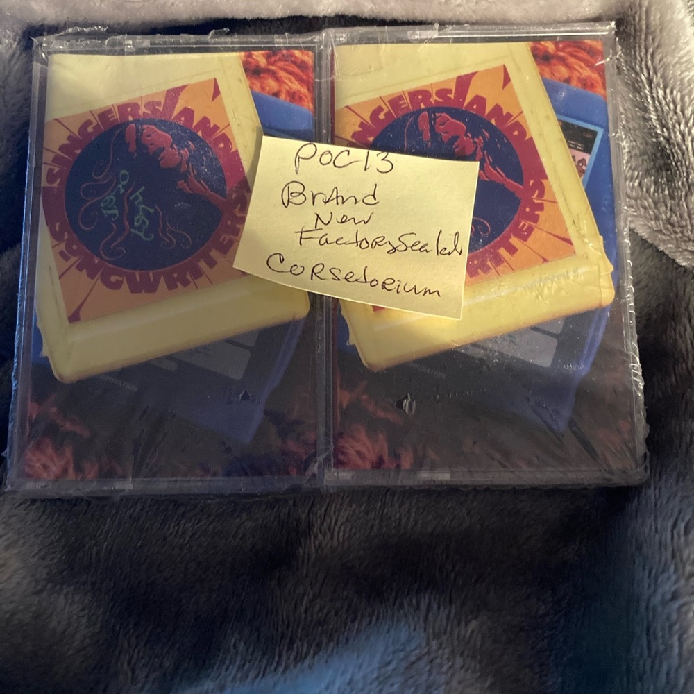Vintage Sealed Cassette Tapes